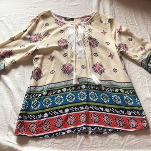 Patterned blouse